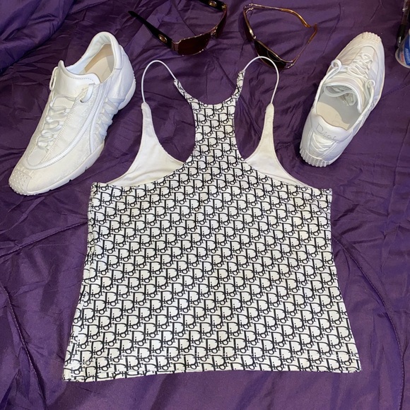 🔥Christian Dior Logo Tank Top Size 6🔥 - Picture 2 of 6